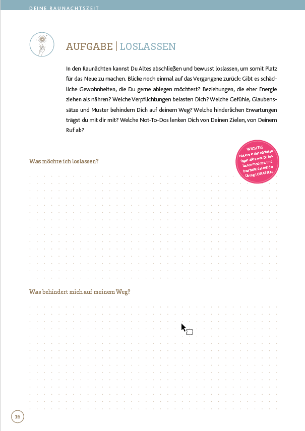 Raunachts-Workbook